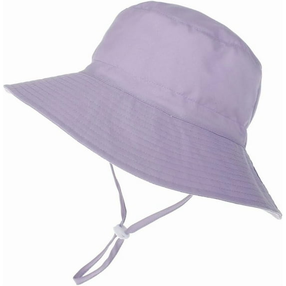 Baby Sun Hat Toddler Beach Swim Hats UPF 50+ Summer Bucket Hat Kids Infant Wide Brim Adjustable Sun Hat for Baby Boy Girls