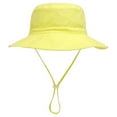 thumbnail image 1 of Baby Sun Hat Toddler Beach Swim Hats UPF 50+ Summer Bucket Hat Kids Infant Wide Brim Adjustable Sun Hat for Boy and Girls, 1 of 7