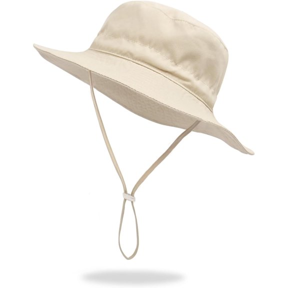 Baby Sun Hat Toddler Bucket Hat Wide Brim Kids Beach Hats UPF 50  Sun Protective for Boys Girls