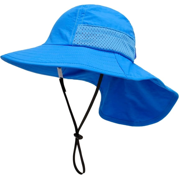 Baby Sun Hat UPF 50  Toddler Wide Brim Beach Hats for Boys Girls 0-6 Years
