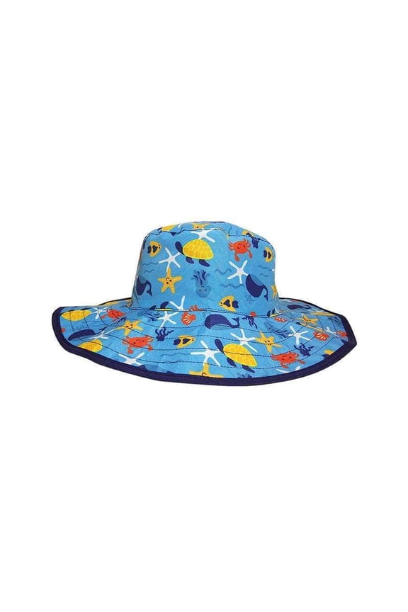 Baby Sun Hats - Reversible UPF 50+ - Sealife