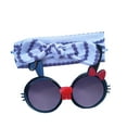 Babyhug Sunglasses with Rabbit Ear Design Free Size- Light Green main image 0