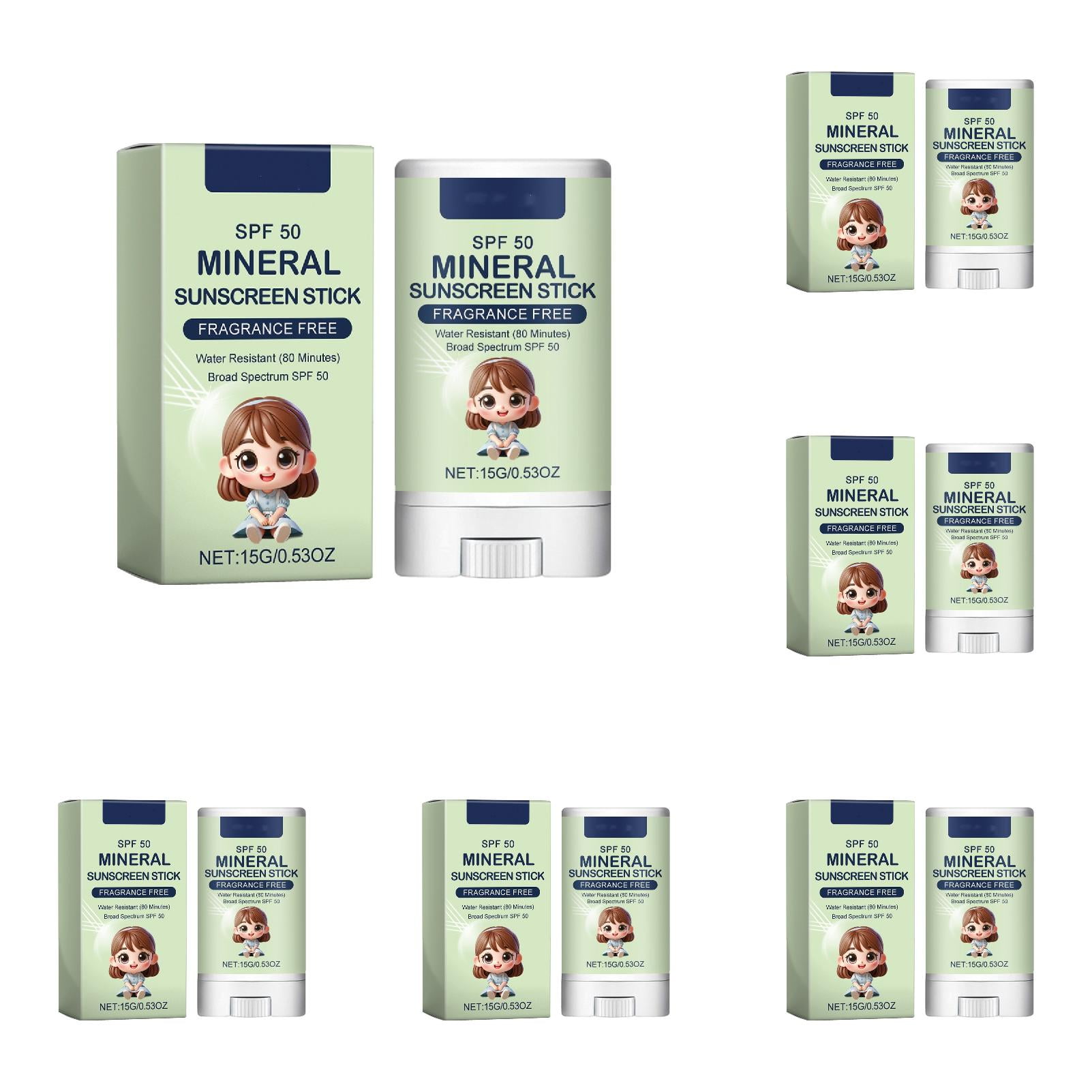 Baby Sunscreen Stick 50 Broad Sunblock With Non Nano Oxide Water /UVA