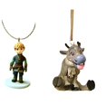 thumbnail image 1 of Baby Sven & Kristoff Toddler Young Ornament Pvc Figure Figurine Charm Dangler 2”, 1 of 1