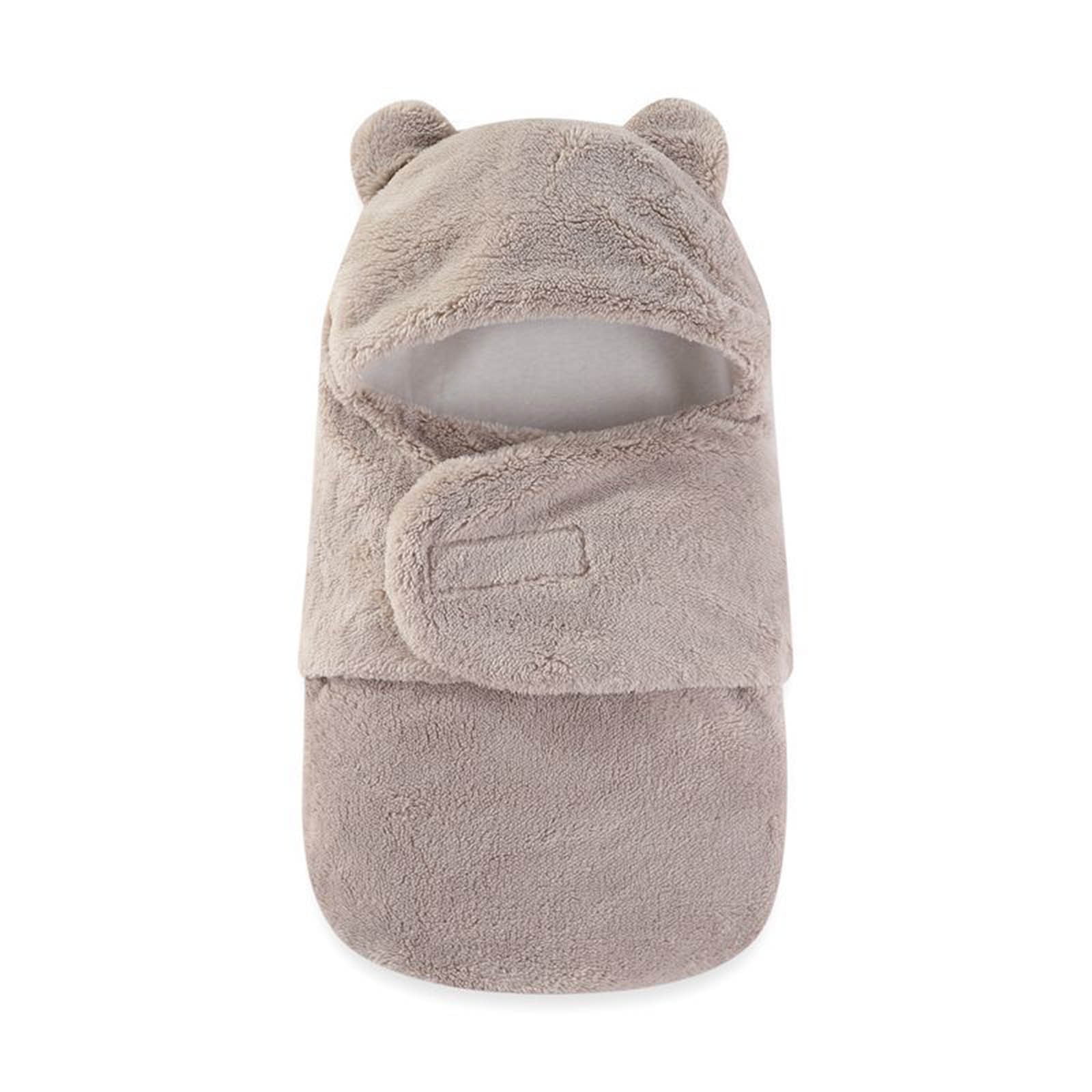 Baby Swaddle Blanket Cute Bear Receiving Swaddling Wrap Baby Girl Soft
