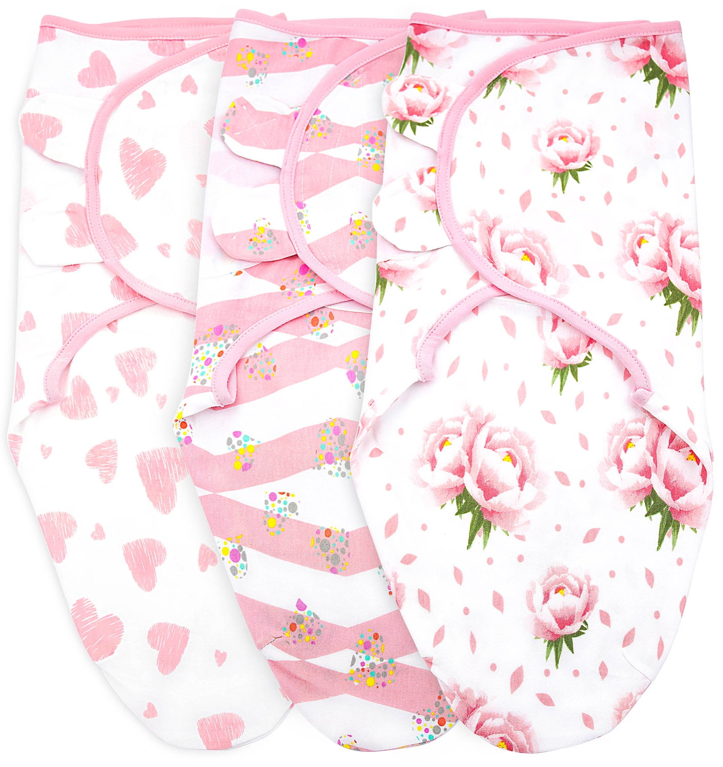 Adorable Pig Swaddle Blanket For Newborns 0-6 Months - Adjustable Sleep Sack With Matching Hat
