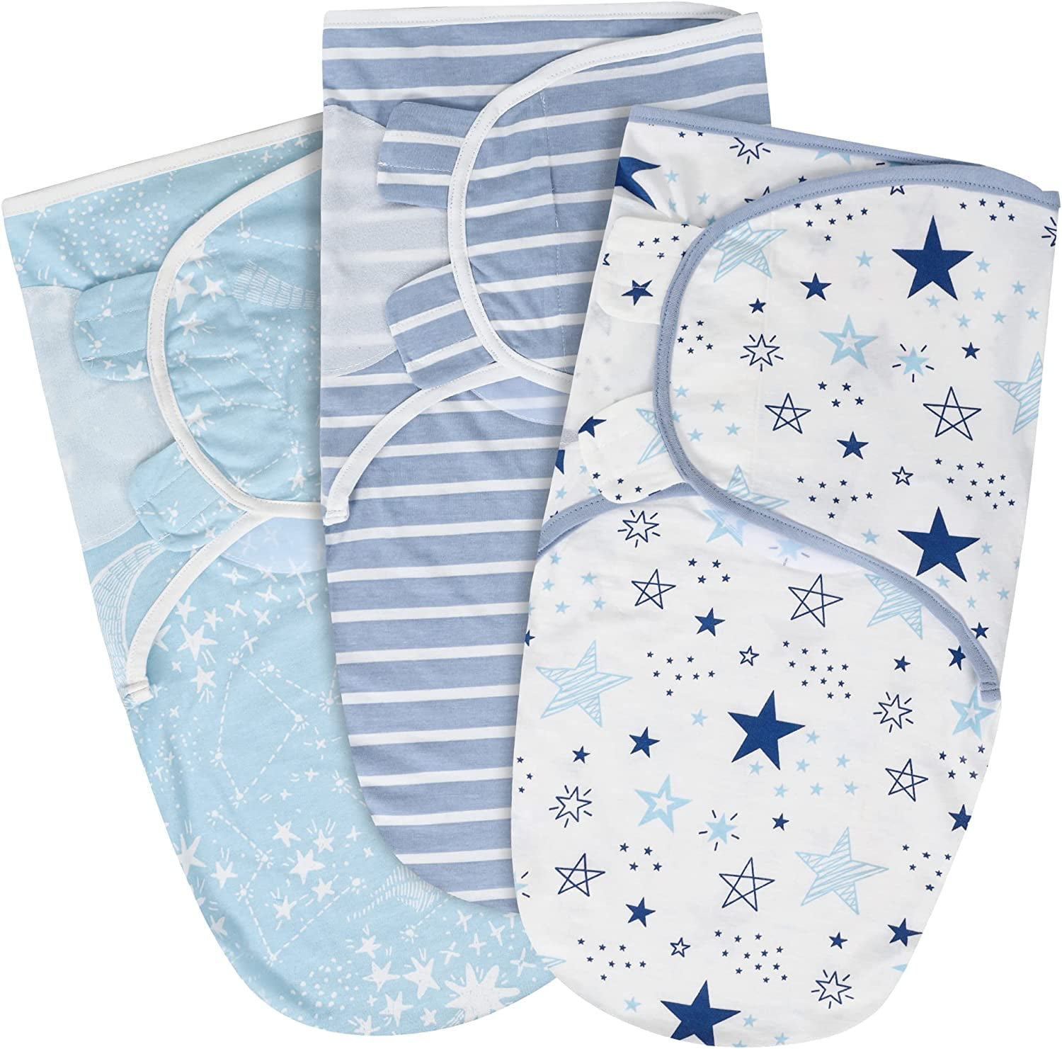 Baby Swaddle Blankets for Boy Girl 3Pack, 03 Months Preemie