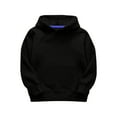 thumbnail image 1 of Baby Sweatshirt Child Kids Solid Long Sleeve Patchwork Thickened Warm Hooded Pullover Blouse Tops Boys Hoodie Black 100, 1 of 5