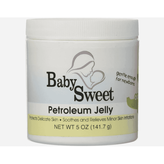 Baby Sweet Petroleum Jelly, 5 Ounce - Gentle Enough For Newborns