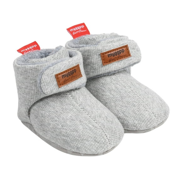 Baby Sweetie Baby Girls Boys Warm Thickened Plush Boots Flat Shoes Non-Slip Soft Sole First Walker Winter Snow Crib Shoes