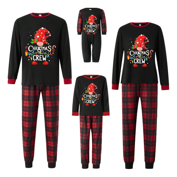 Baby Sweetie Christmas Family Pajamas Matching Sets Christmas Pjs Sleepwear for Family Holiday Party