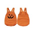 thumbnail image 1 of Baby Sweetie Newborn Baby Boy Girl Halloween Clothes Sleeveless Grimace Overalls Knitted Romper Suspender, 1 of 7