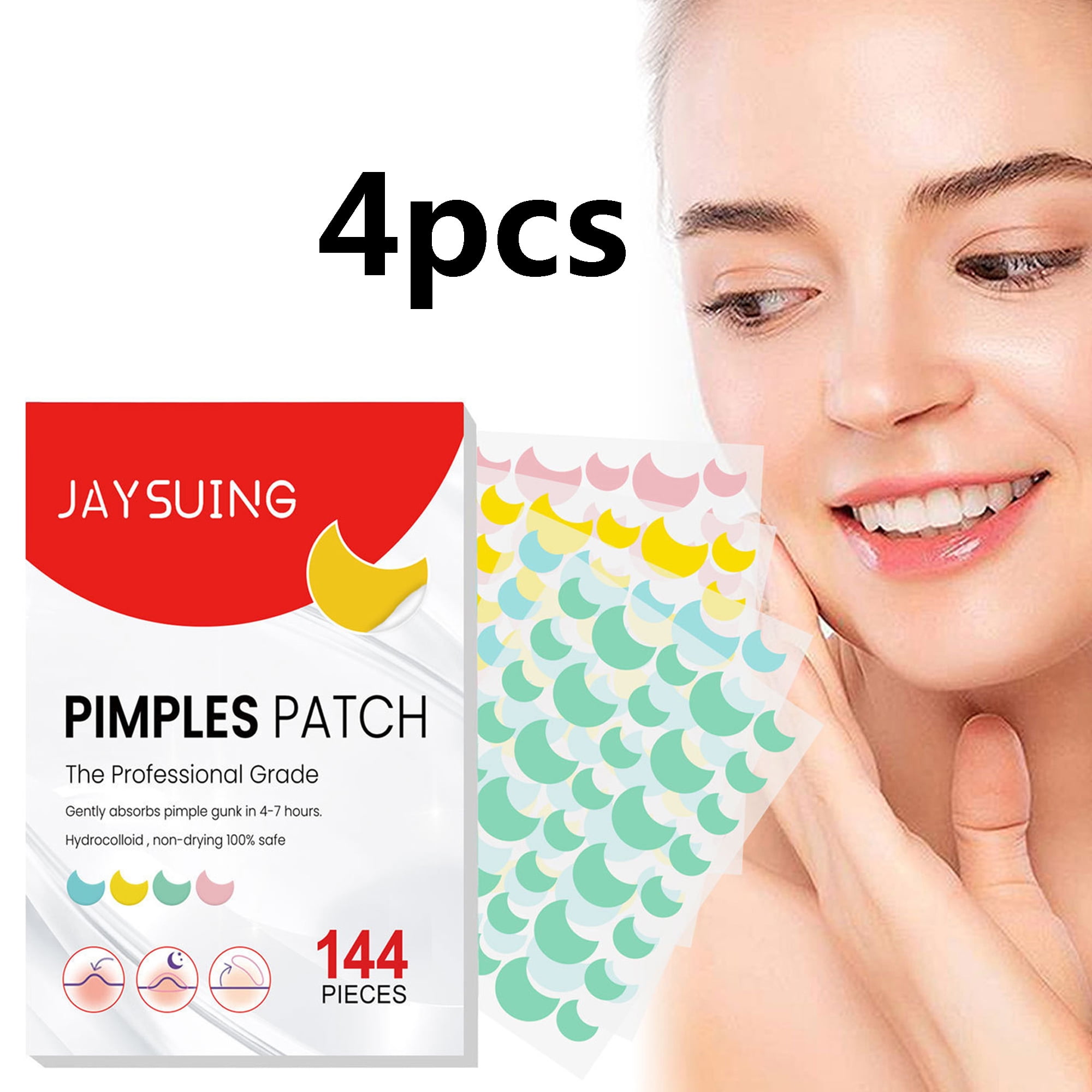 Baby Sweetie Pimple Patches for Face Salicylic Acid Tea Tree, Cute Moon