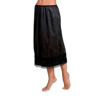 Baby Sweetie Women Lace Skirt, Solid Color Elasticated Waist Wrap Long Skirts Loose Vintage Summer Dress