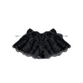 thumbnail image 1 of Baby Sweetie Women's Lace Shorts Elastic Band Layered Ruffle Bow Decor Summer Beach Shorts, 1 of 6