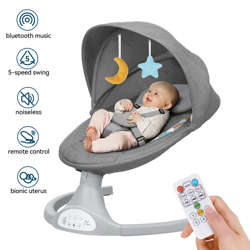 Electric automatic baby rocker bouncer swing chair