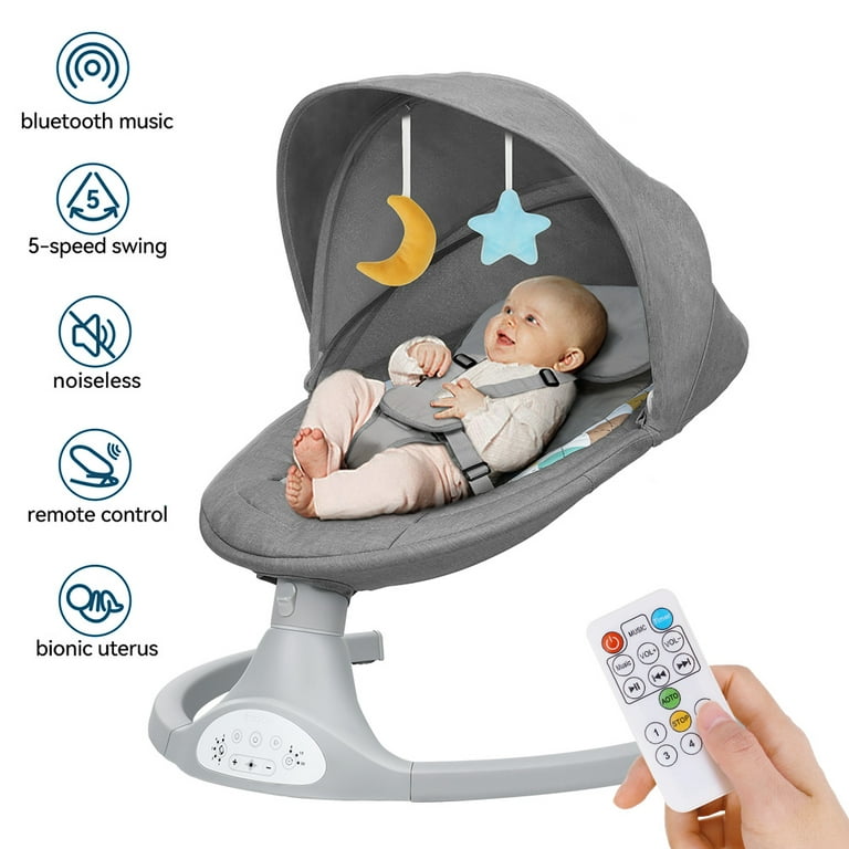 Nova Baby Swing for Newborns - Electric Motorized Infant Swing