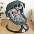 thumbnail image 1 of Baby Swing for Infants, Caveen Electric Bluetooth Baby Rocker, 5 Swing Speeds, 3 Seat Positions, Adapter & Battery Operated, Black, 1 of 8