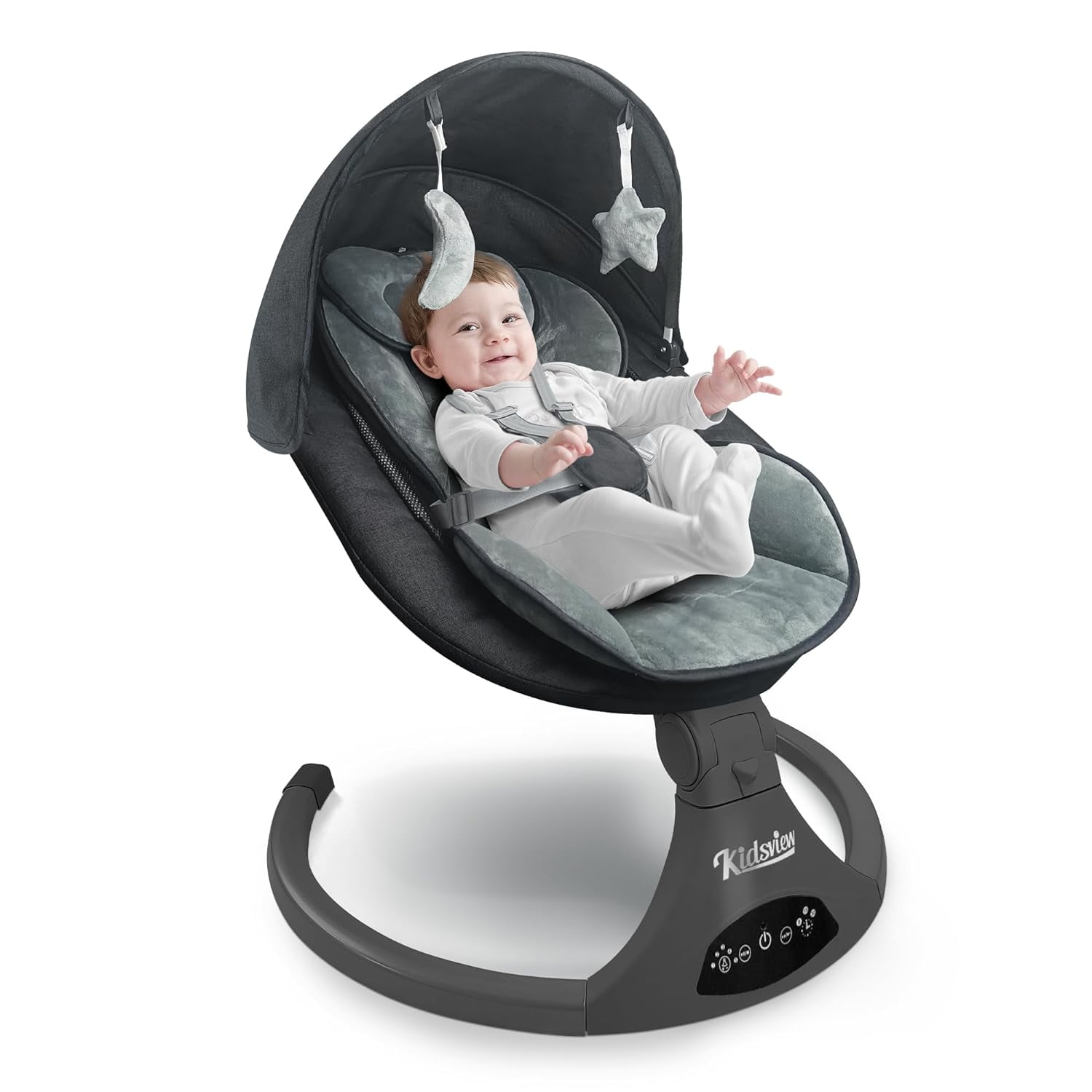 Fisher Price Cradle Swing with 6 Speeds Butterfly Garden Papasan