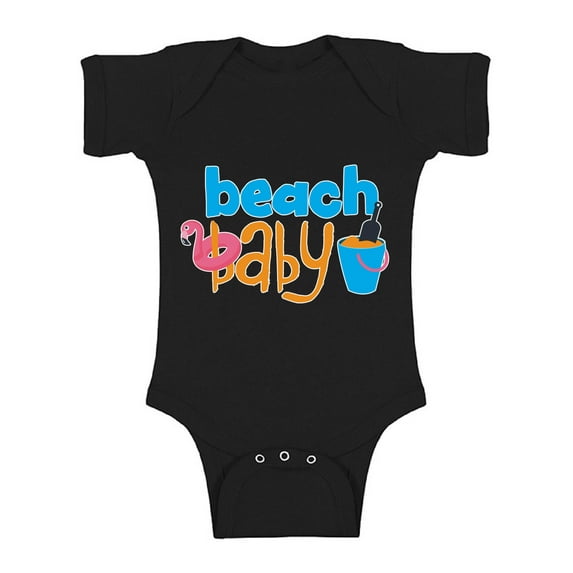 Baby T Shirts For 18M - Baby 6M 1 Year 2 Year Old 18 Months - Beach Baby Bodysuit