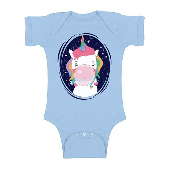 Baby T Shirts - NB 6M 1 Year 2 Year Old 18 Months - Cute Unicorn Romper