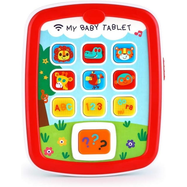 Baby Tablet Toys, Learning STF9 ABC Numbers Color Baby Toys for 6 12 18