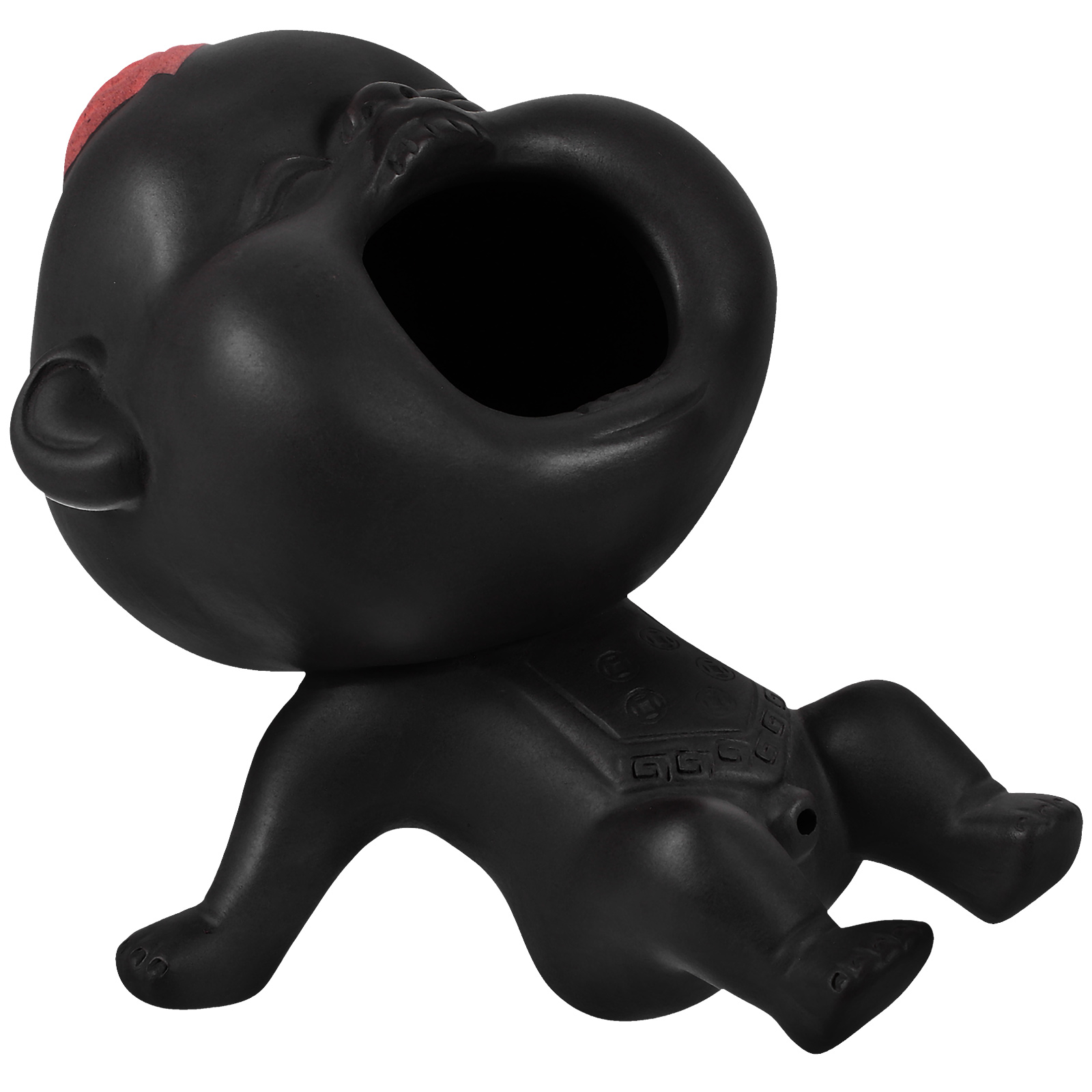 Baby Tea Pet Ceramic Baby Tabletop Ornament Mini Baby Statue Home Decor