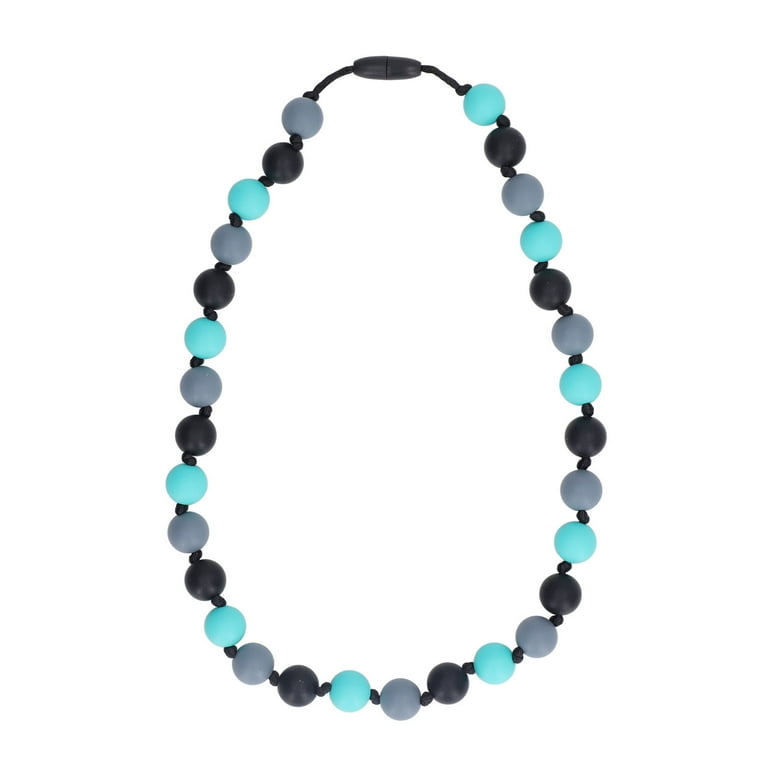 Silicone teething necklace safety sales