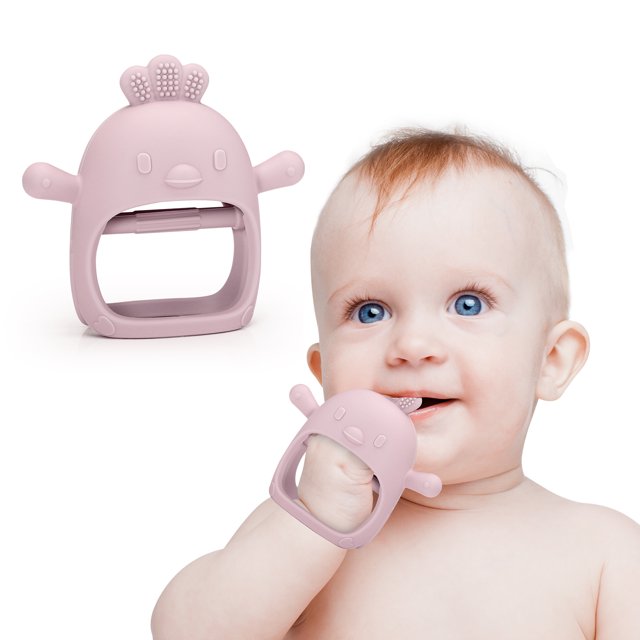 Baby Teething Toy, AMIR Baby Toys Soft Silicone Teething Toys BPA Free