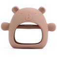 thumbnail image 1 of Baby Teething Toys, Silicone Baby Teether Toy for Infants 3+ Months, Never Drop Silicone Baby Mitten Teether for Soothing Teething Pain Relief, Baby Chew Toys for Sucking Needs, BPA Free, 1 of 9