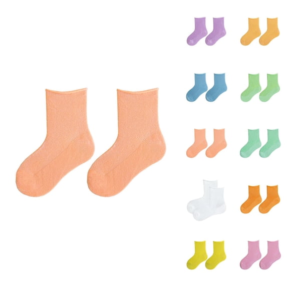 Baby Thick Terry Non- Floor Socks â Cute Cartoon Mid-Calf Toddler Socks, Cozy Winter Socks for Indoor Crawling & First Steps