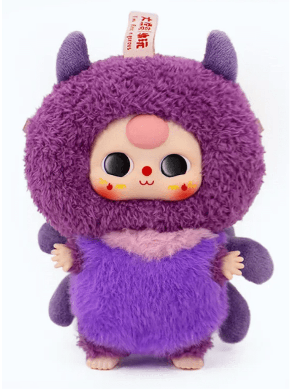Baby Three Little Elf Series Plush Blind Box, Baby Three Animal Elements Plush Doll Cute Soft Stuffed Toys Pendant Keychain Trendy Doll Box, 10 Styles Plush Doll Xmas Birthday Gift