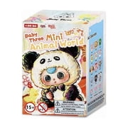 Baby Three Mini Animal Vinyl Face Plush