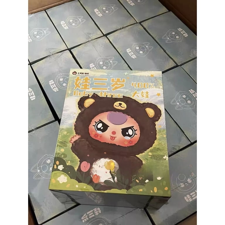Baby Three Plush Doll Blind Box Action Figures 400% Gift Kawaii