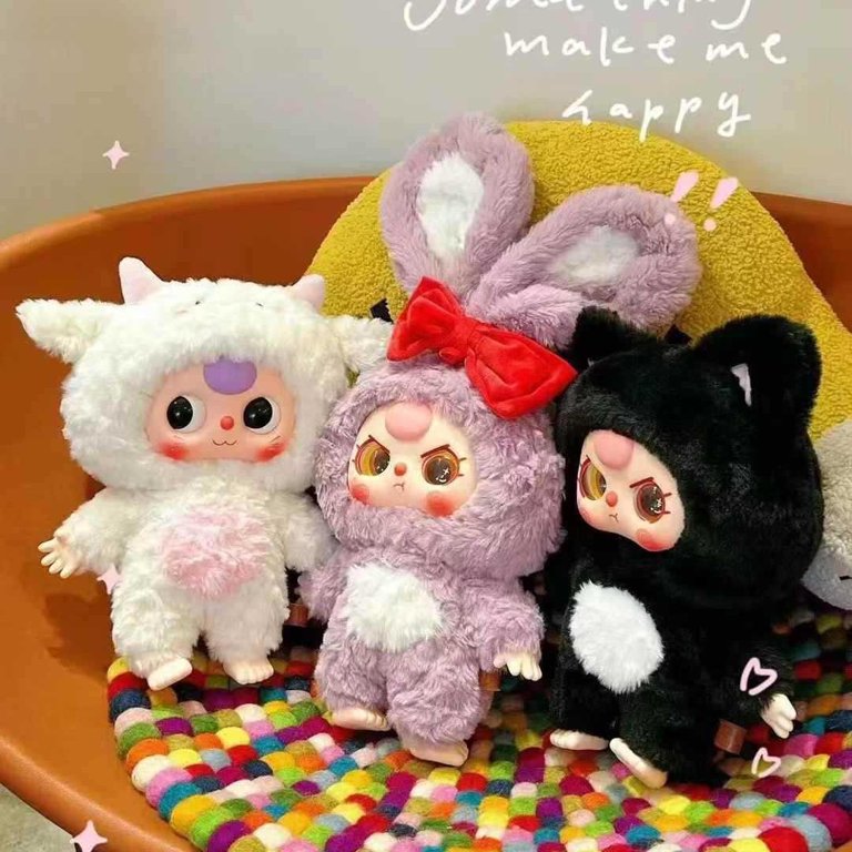 Baby Three Plush Doll Blind Box Confirmed Action Figures 400