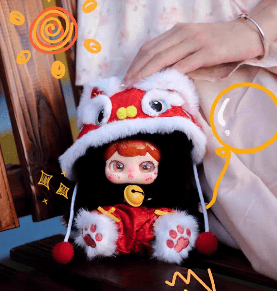 Baby Three Small Bubble Good Luck Bell Series Plush Blind Box (Brand New)