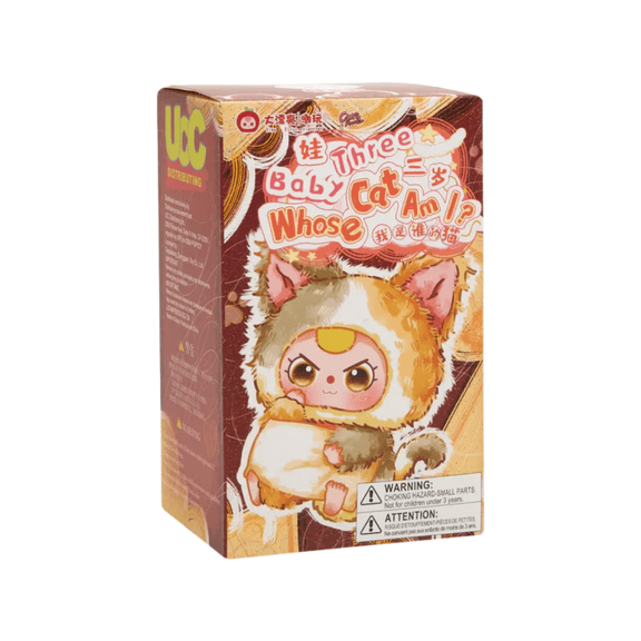 Baby Three Whose Cat Am I? Series Vinyl Plush Blind Box