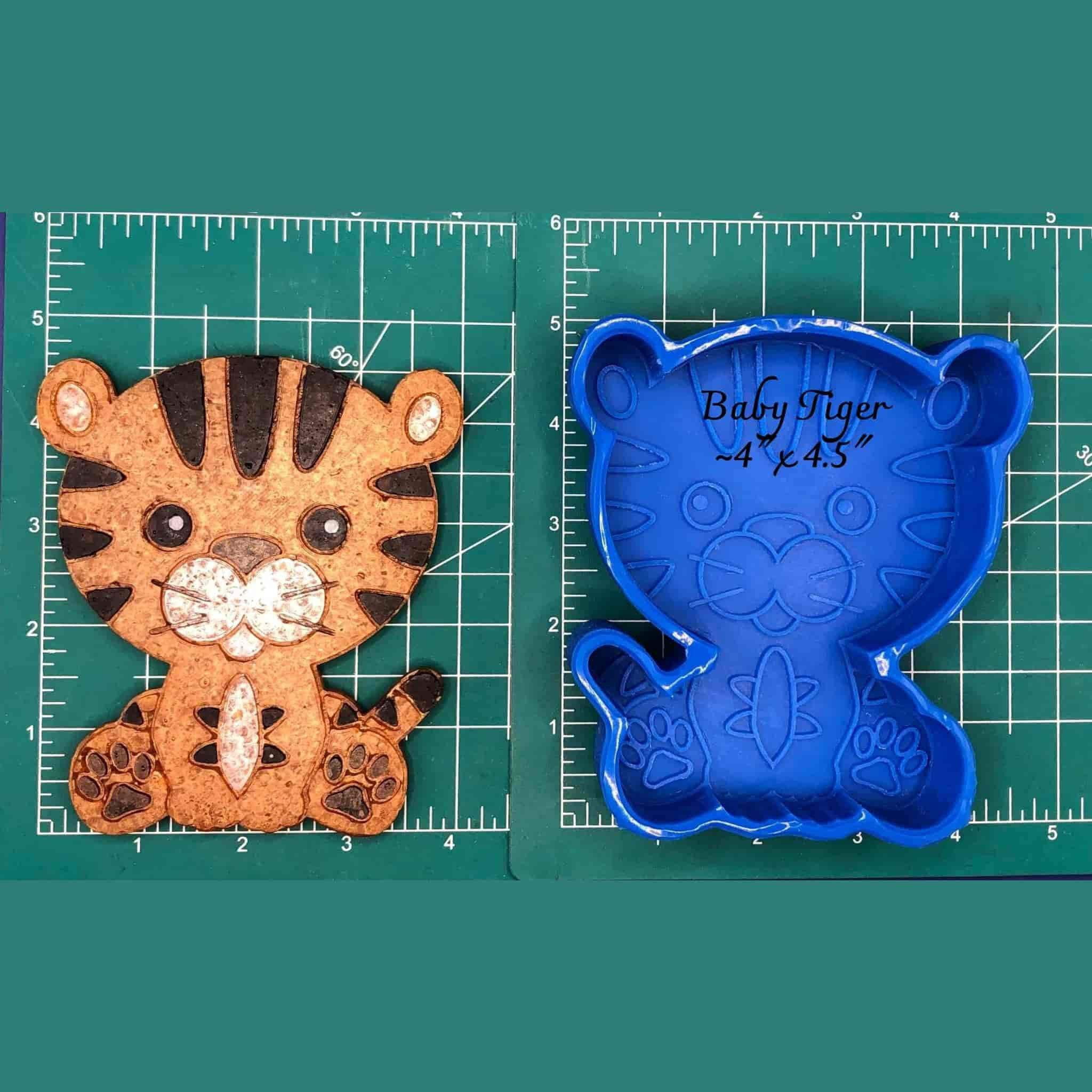 Baby Tiger Silicone Freshie Mold