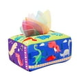 thumbnail image 1 of Baby Tissue Box Montessori Toy, Non-tearable Crinkle Tissue Sensory Toy, Fine Motor Finger Exercise Early Educational Toy for Toddlers, 1 of 7