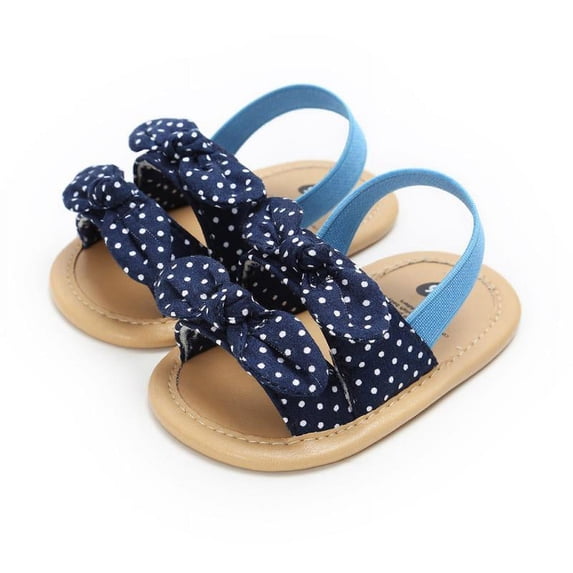 Baby Todder Girl Shoes, Breathable Anti-Slip Bow Soft Soled Summer Sandals