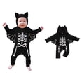 thumbnail image 1 of Baby Toddler Bat for Kids Long Sleeve Hooded Romper Jumpsuit Unisex Halloween Outfits Party Dress up Clothes Size 3-24 Months, 1 of 6