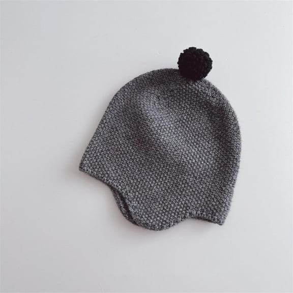 Baby Toddler Beanies for Boys Girls Fleece Knit Earflaps Winter Hat