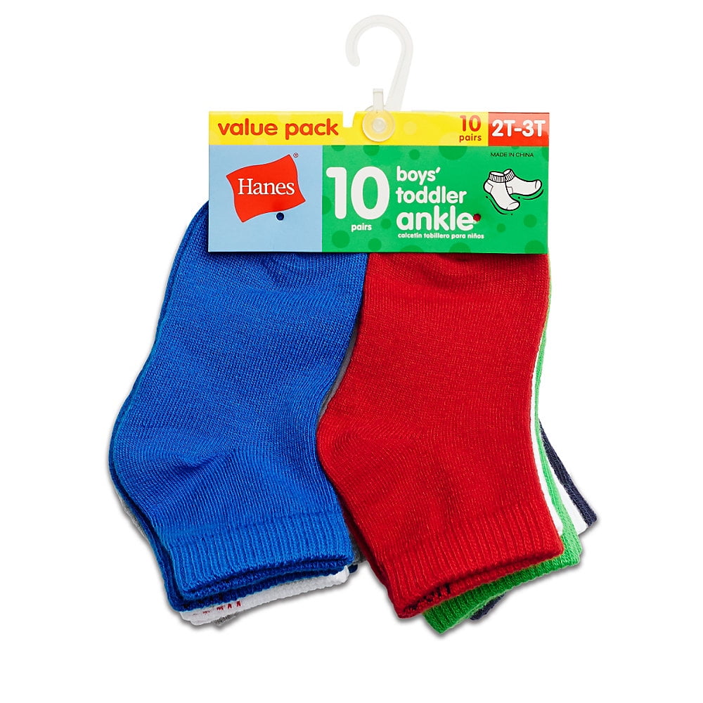 Baby Toddler Boy Ankle Socks 10 Pack