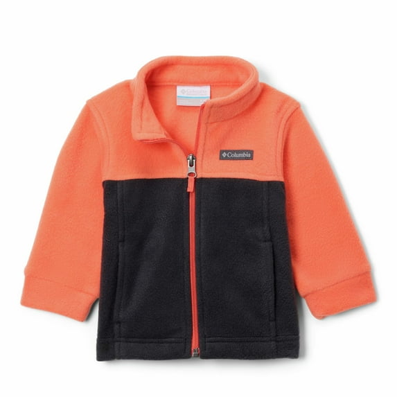 Baby & Toddler Boy Columbia Steens Mountain Fleece Jacket Color: Zing Size: 12-18MONTH