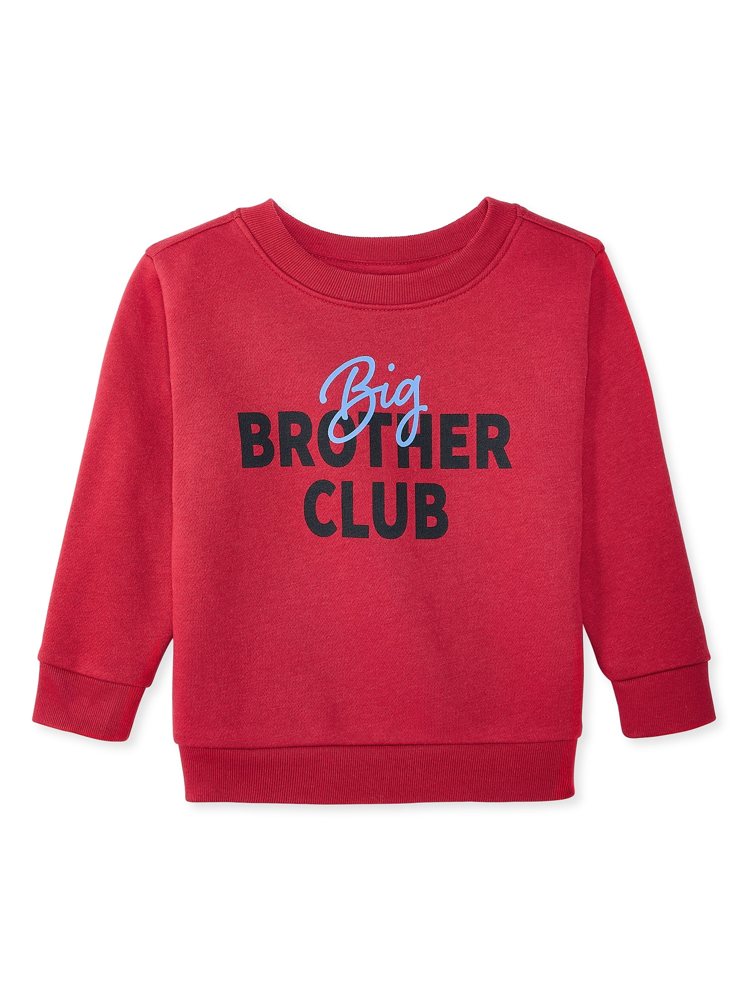 Garanimals Baby & Toddler Boys Graphic Fleece Crewneck Sweatshirt, Sizes 0-6T