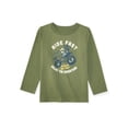 thumbnail image 1 of Garanimals Baby & Toddler Boys Long Sleeve Shirts, Single & 3-Pack, Sizes 0-6T, 1 of 8
