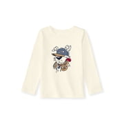 Garanimals Baby & Toddler Boys Long Sleeve Shirts, Single & 3-Pack, Sizes 0-6T
