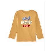 Garanimals Baby & Toddler Boys Long Sleeve Shirts, Single & 3-Pack, Sizes 0-6T