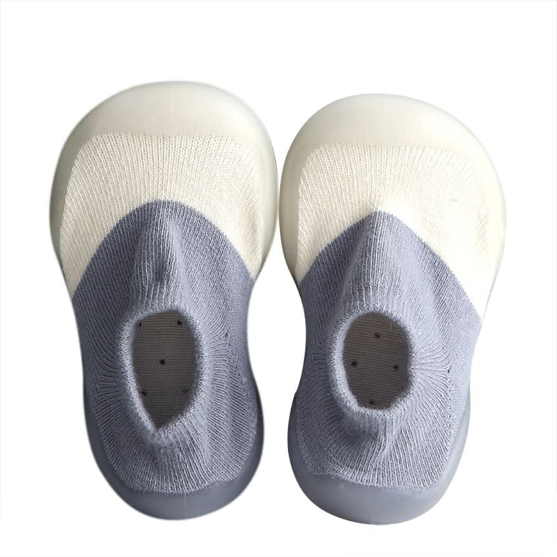 Baby Toddler Boy Girls Grip with Rubber Soles Non-Slip Flexible