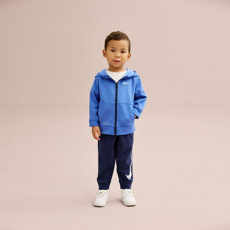 Baby Toddler Boys Nike Full Zip Hoodie Sweatpants 2 Piece Set Color Navy Size 3T Walmart